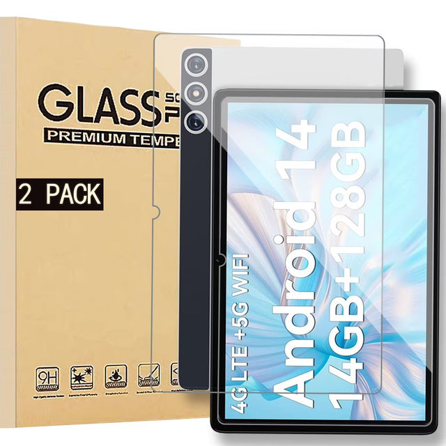 Tempered Glass Screen Protector Compatible with Zonko D106/Digiland 10.1" 2025, 9H Hardness, 2 Pack