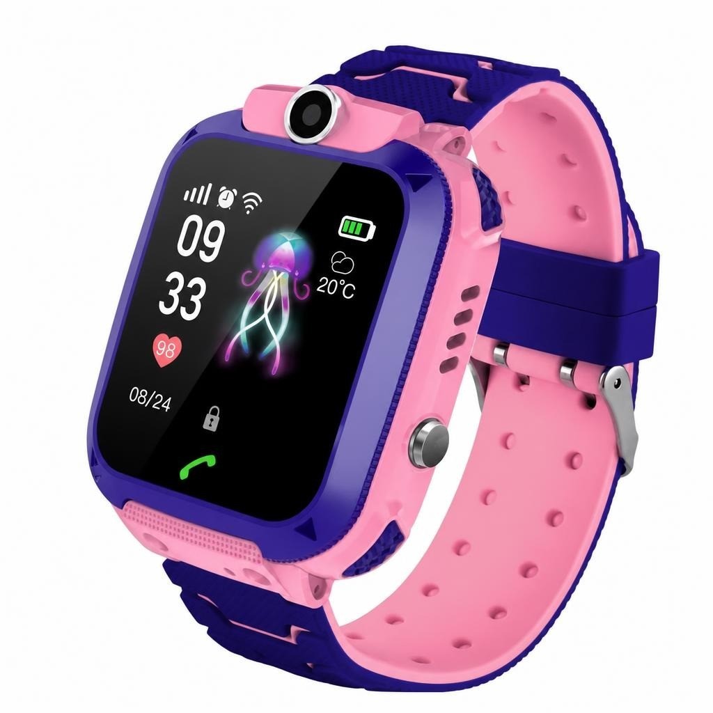 Kids Smartwatch IP67 Waterproof with LBS Locator, Voice Chat, SOS, Bluetooth