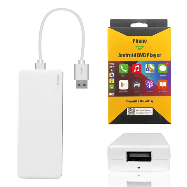 USB CarPlay Dongle Adapter for Android 4.2+, Wired Android Auto & Mirroring