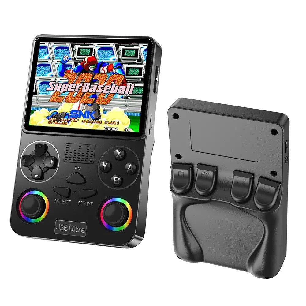Open-Source 64GB Handheld Game Console, Compatible with PSP/PS1, Retro Arcade Player