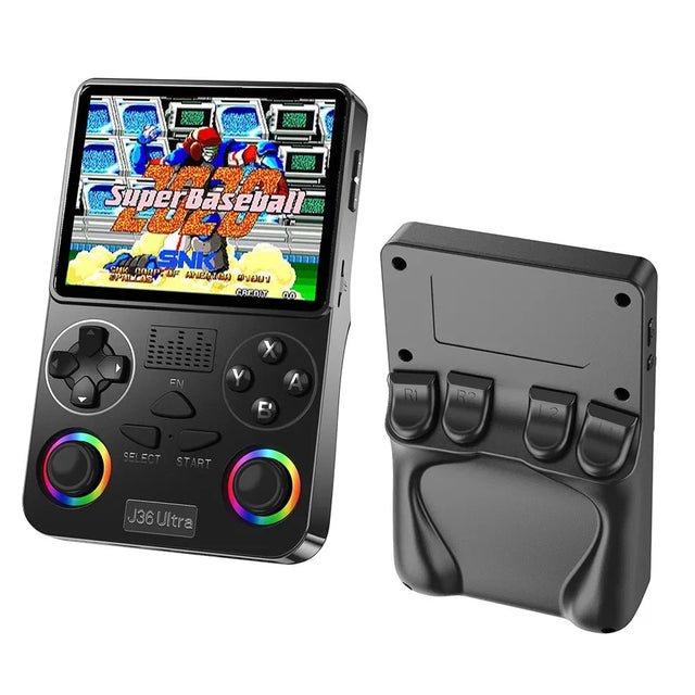 Open-Source 64GB Handheld Game Console, Compatible with PSP/PS1, Retro Arcade Player