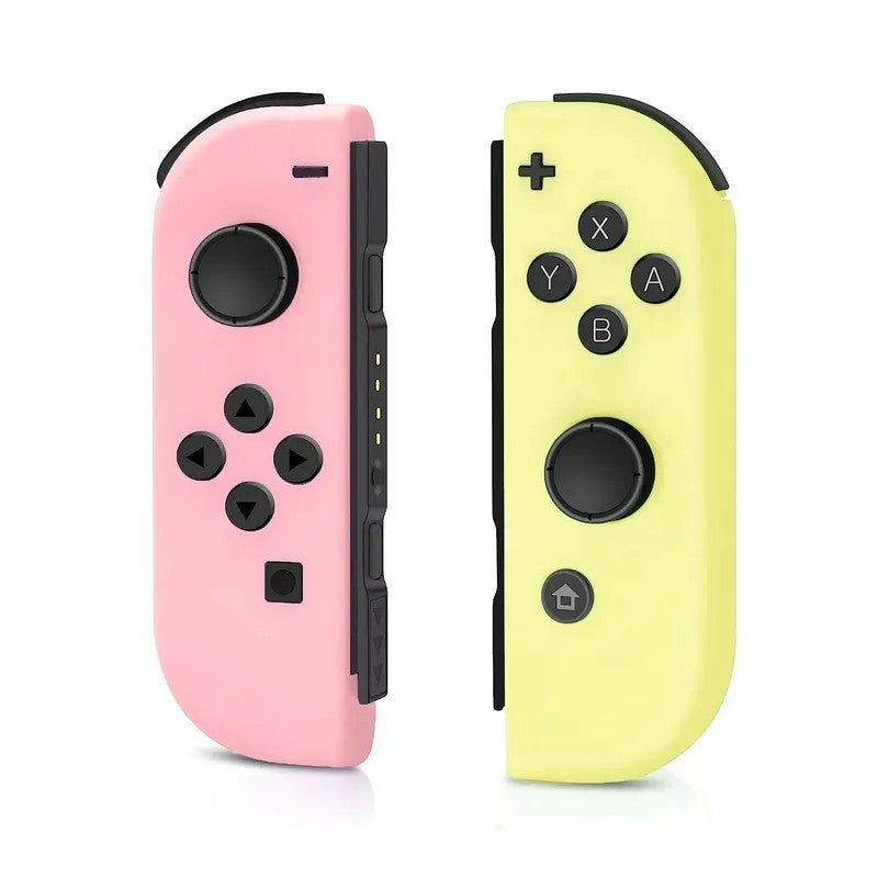 Wireless Controller for Switch, Left & Right Handles with Hand Strap, Portable