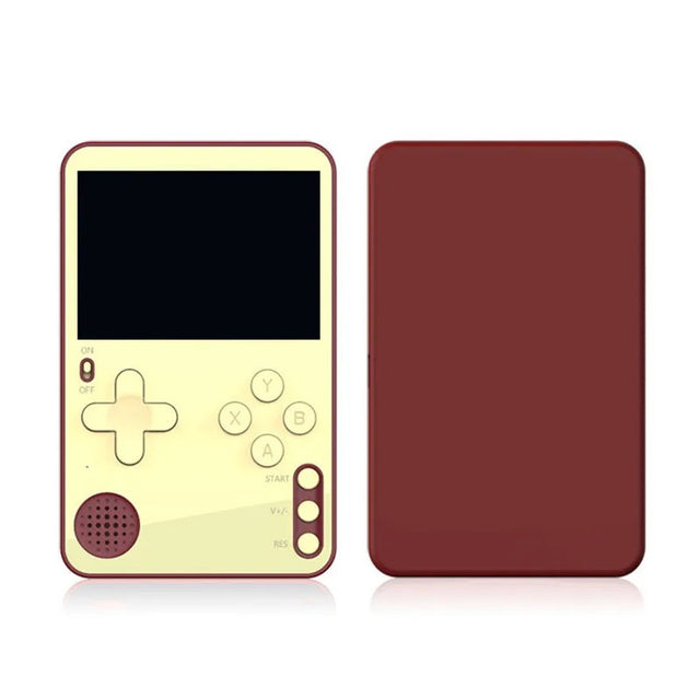 Mini Retro Gaming Console K10, Built-in 500 Classic Games, Portable Wireless Gamepad, 3.0" Screen