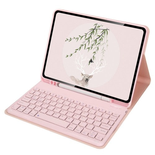 Bluetooth Keyboard Case for Xiaomi Pad 5/Pad 5 Pro 11", Leather, with Pen Slot