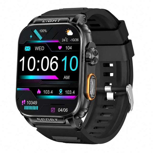 LED Smartwatch 1.91" Screen, Digital Crown, Alloy Case, 320*380, Long Range Light
