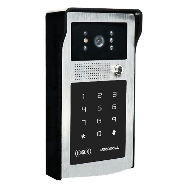 1080P WiFi Doorbell, HD Smart Visual, Motion Detection, Remote Unlock, Digital