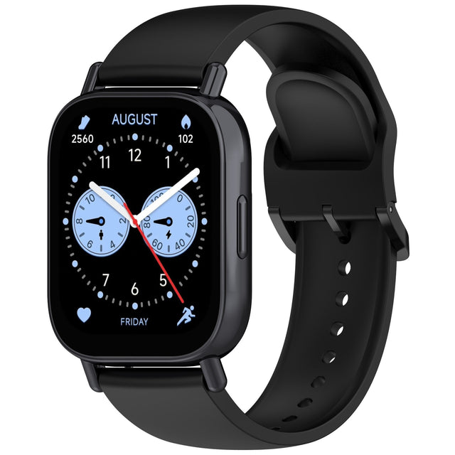 Silicone Band Compatible with Redmi Watch 5 Lite, Waterproof Soft Bracelet, Quick Release, Black