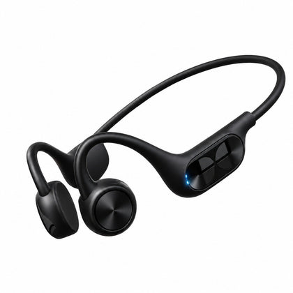 Bone Conduction Headphones, Bluetooth 5.4, 32GB, IPX8, Open Ear, for Swimming & Sports, Black
