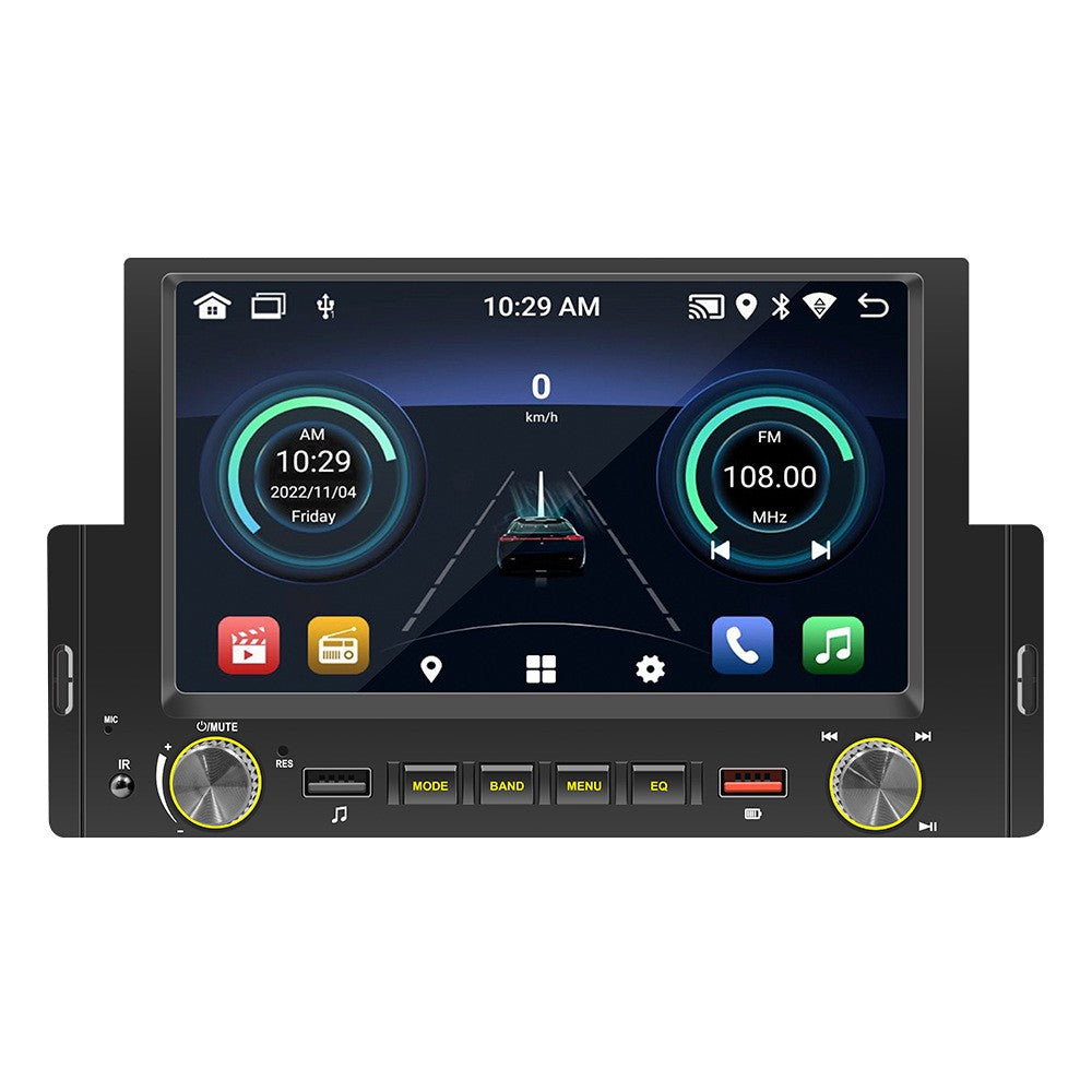 6.2" Car Radio with Wireless CarPlay & Android Auto, GPS, Rearview Camera