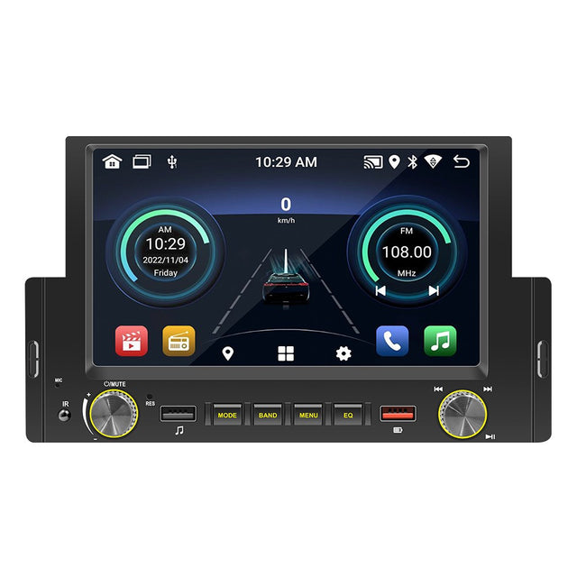6.2" Car Radio with Wireless CarPlay & Android Auto, GPS, Rearview Camera