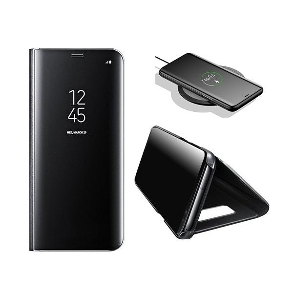 Book Case for Xiaomi Redmi Note 12 Pro Plus, Glass Front, Synthetic Back, Smart Cover