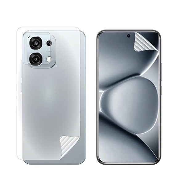 Hydrogel Screen Protector Kit for Oppo A6 Pro 4G, Front & Back, Transparent