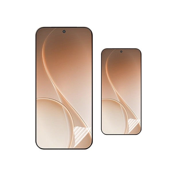 2 Pack Hydrogel Screen Protector for Oppo Reno15, Transparent, Full Coverage