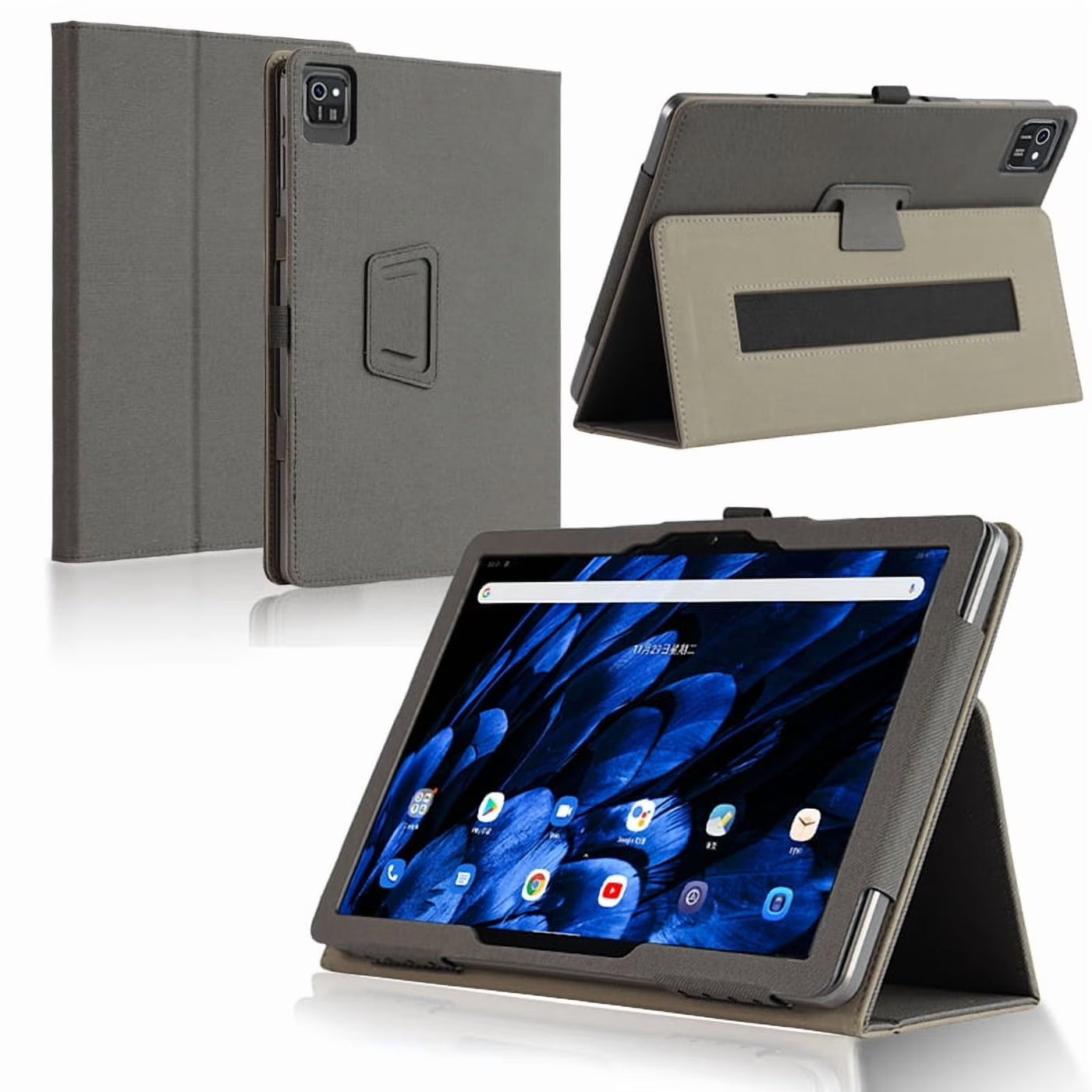Tablet Case Compatible with Blackview Pad 60 10.1", PU Leather, Stand Function, Shock Resistant