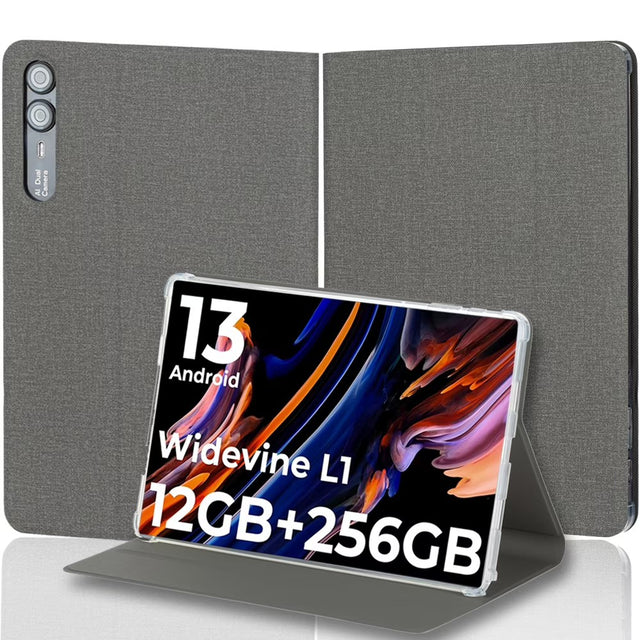 Tablet Case Compatible with YHWHHI F11 11", PU Leather, Stand, Lightweight, Shockproof
