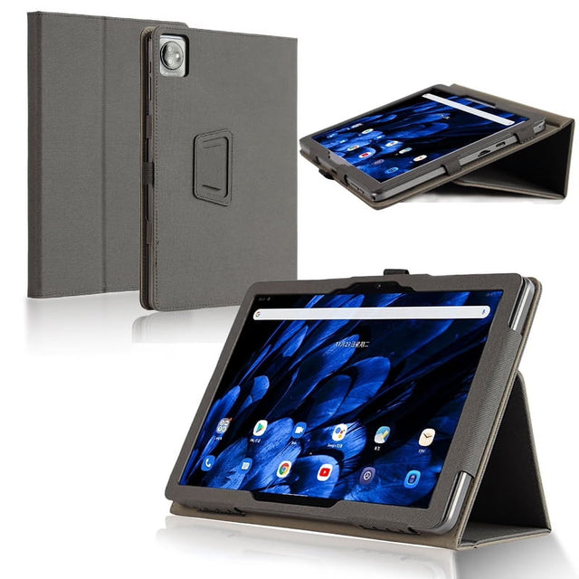 Case for Blackview Tab70 WIFI 10" Tablet, PU Leather with Hand Strap & Kickstand, Shockproof