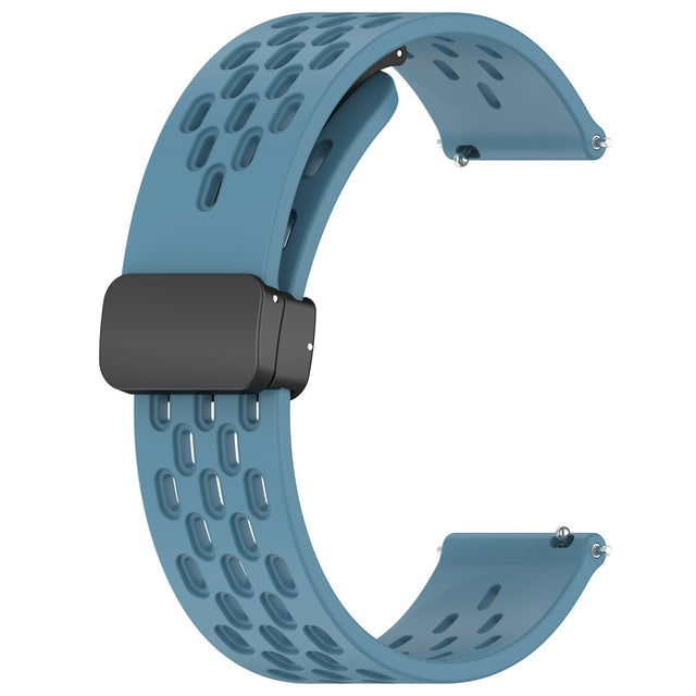 22mm Magnetic Silicone Bracelet Compatible with Xiaomi Redmi Watch 5 Active/Lite