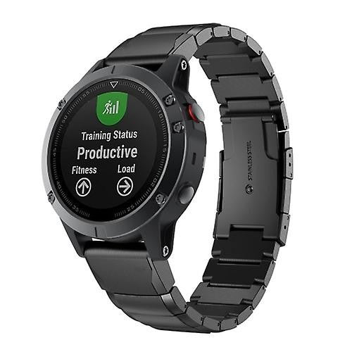 22mm Smartwatch Bracelet Compatible with Garmin Fenix 5, Black
