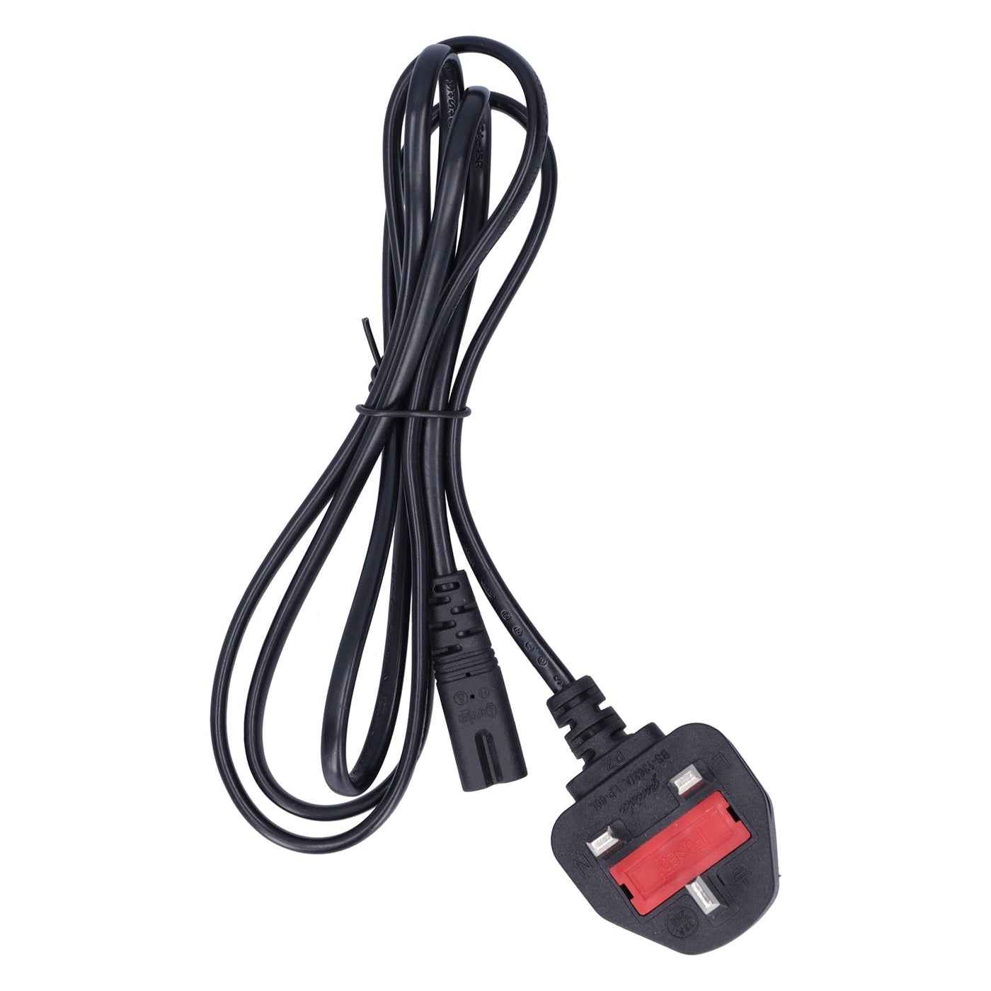 Power Cord 2.5A 1.5m, Electrical Cable for Household Appliances, Replacement Accessory
