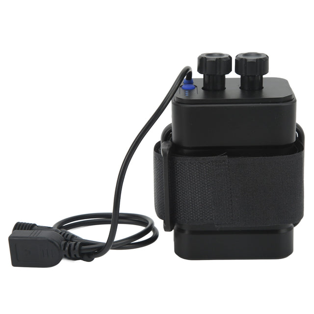 Waterproof Battery Charge Case Box 8.4V for 6pcs 18650 Lithium Batteries, USB DC Dual Ports with Cable, Outdoor Travel Camping
