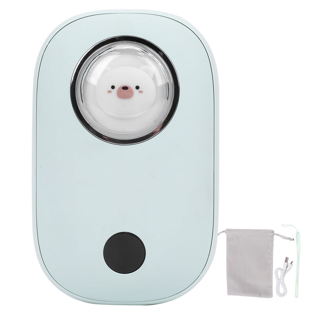 Portable Hand Warmer Power Bank, USB Charging, Digital Display, Pocket Size