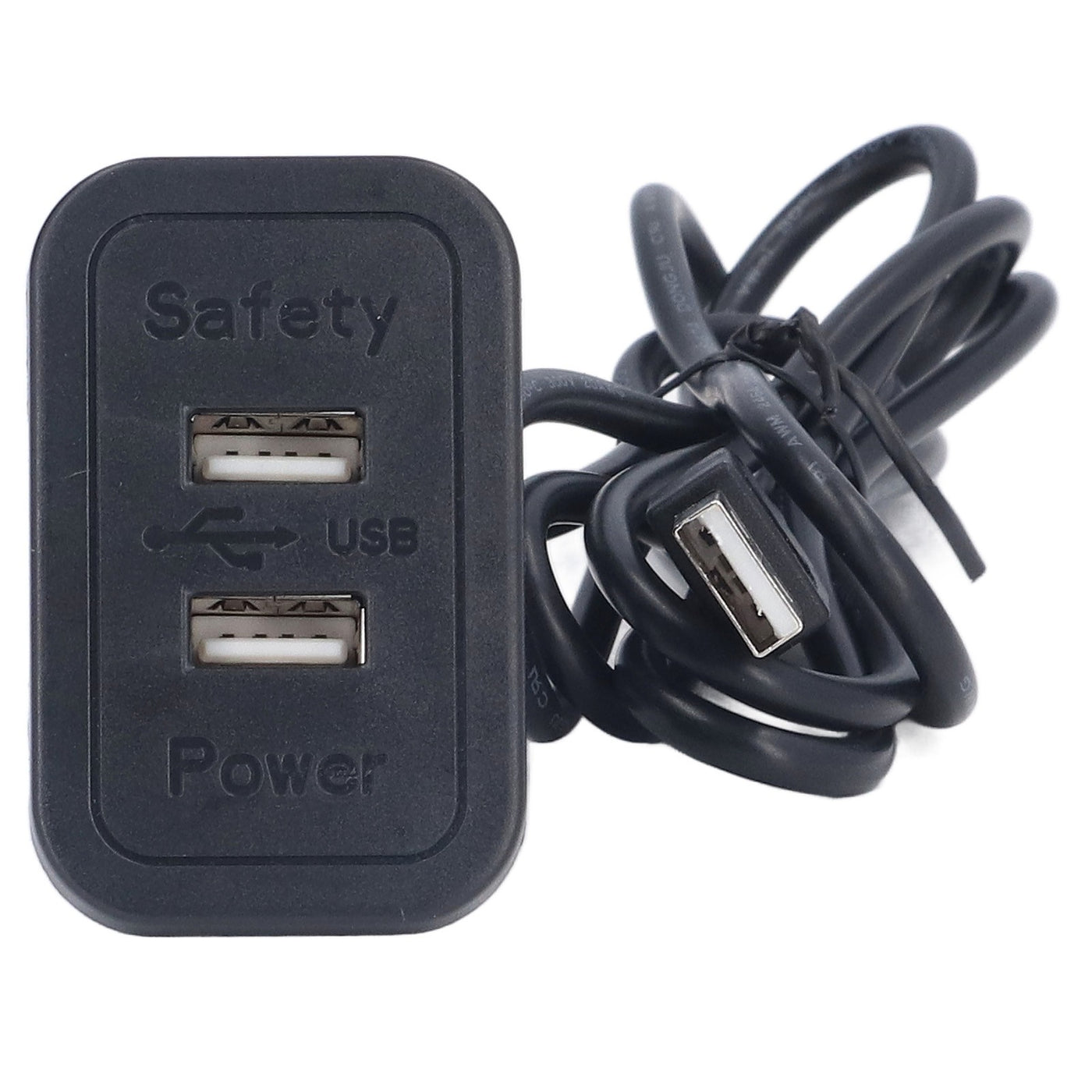 Double USB Charge Station 5V, Recessed Power Hub Wiring Board, Outlet Socket for Sofa