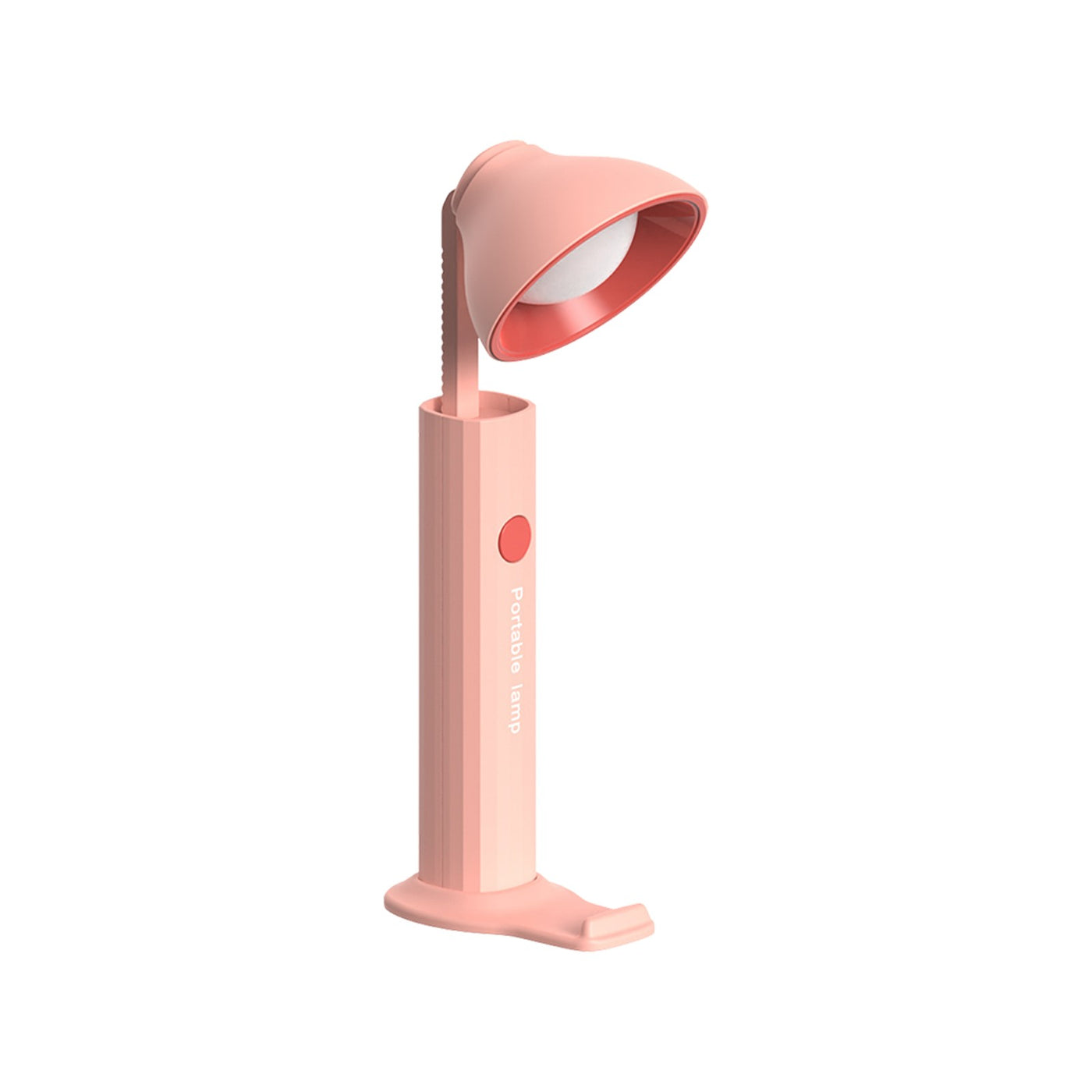 Rechargeable Foldable Flashlight, Red, Magnetic, 3 Color Temperatures, Portable
