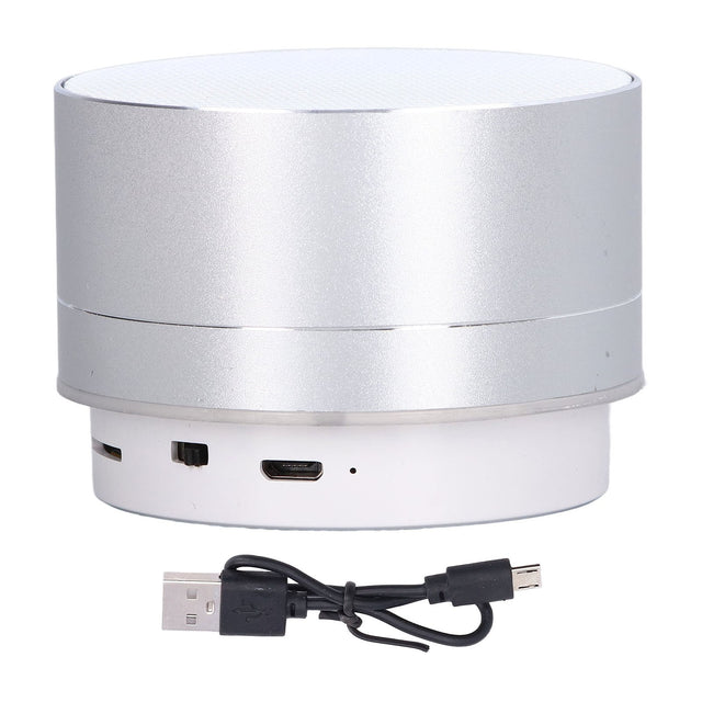 Mini Portable LED Bluetooth Speaker, Colorful Wireless Subwoofer, USB Memory Card, Gift