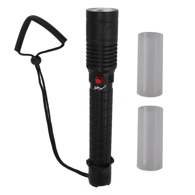 Professional Diving Flashlight 8000LM, IPX8 Waterproof, Magnetic Switch, 3 Modes, Super Bright Underwater Torch