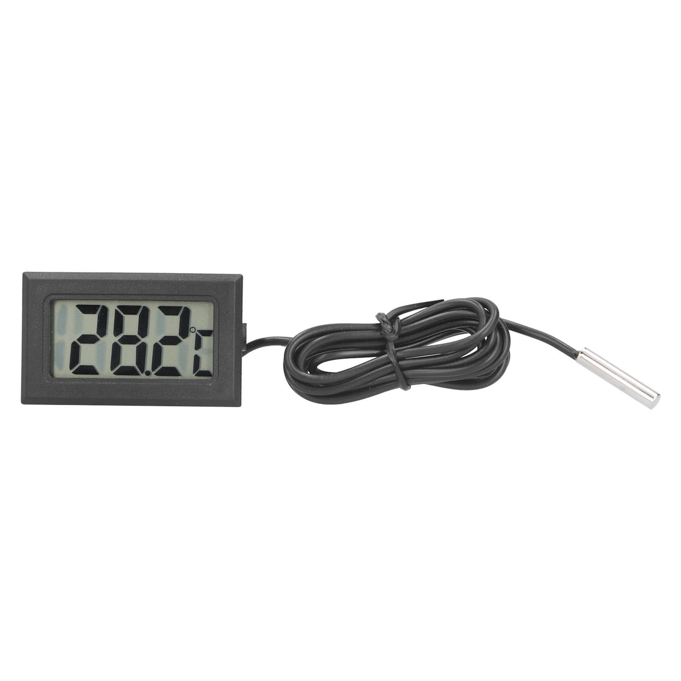 Mini Digital Waterproof Thermometer, Embedded Electronic Temperature Meter for Outdoor