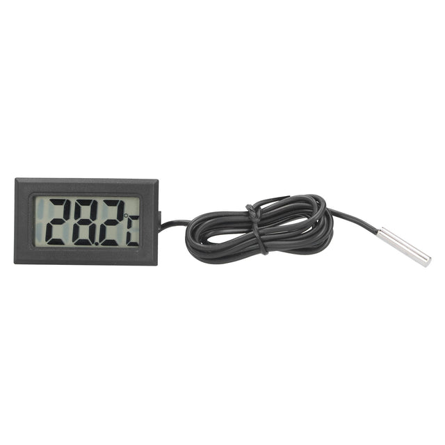 Mini Digital Waterproof Thermometer, Embedded Electronic Temperature Meter for Outdoor