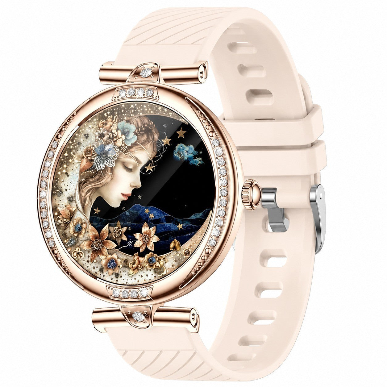 Women's Smartwatch with Bluetooth Calling, 1.19" AMOLED Display, 100+ Sports Modes, Heart Rate, SpO2, IP68