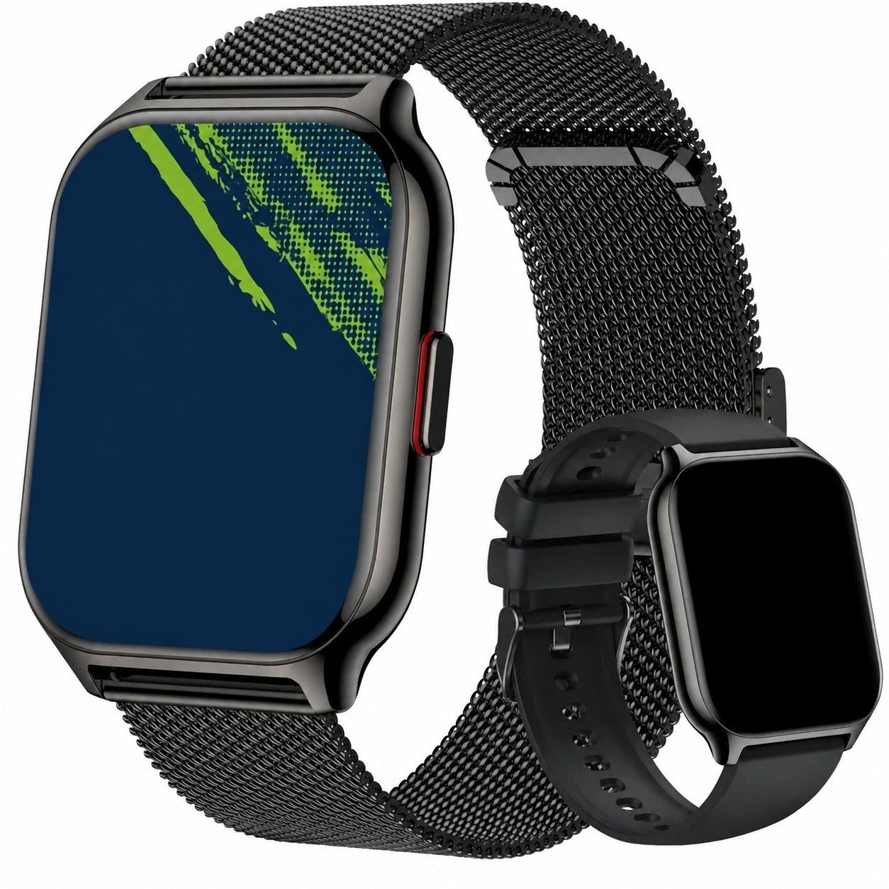 Smartwatch with Bluetooth Calling, 2.0" HD Screen, 100+ Sports Modes, Sleep & Heart Rate Monitor