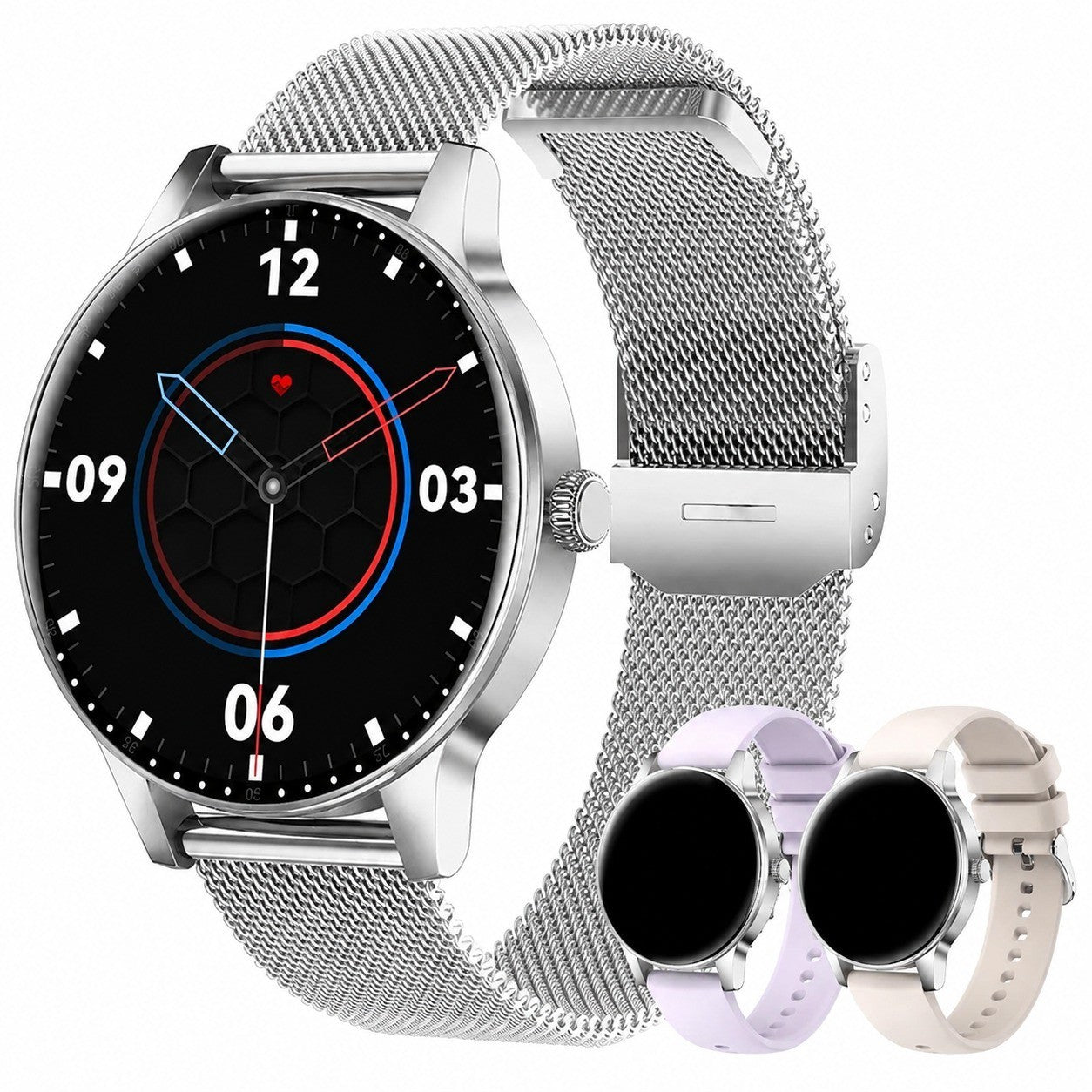 Women's Smartwatch with Bluetooth Calling, 1.27" HD, Heart Rate, Sleep, SpO2, 110+ Fitness Trackers