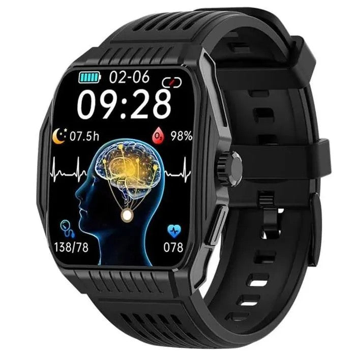 CES Smartwatch with Sleep, ECG, Blood Pressure, Heart Rate, Bluetooth Calls, SOS