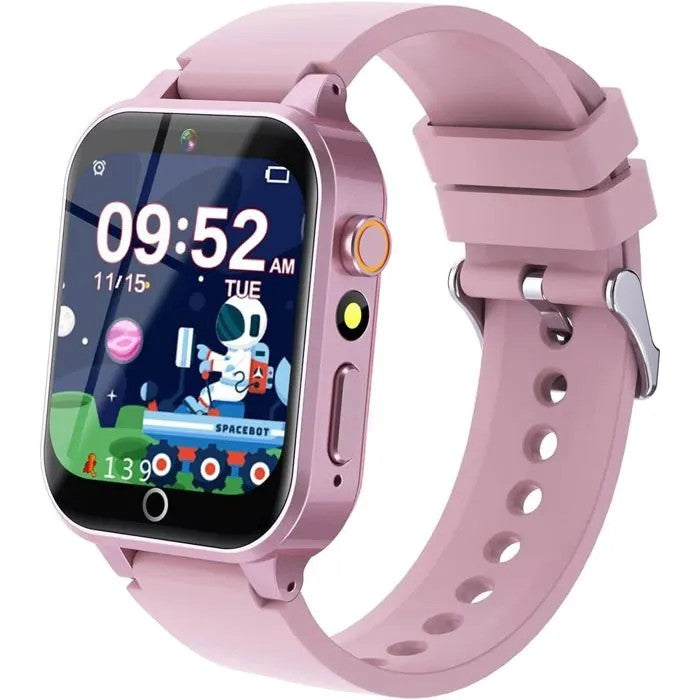 Kids Smartwatch with 39 Games, HD Camera, MP3 Music, English Learning, Pedometer, School Mode