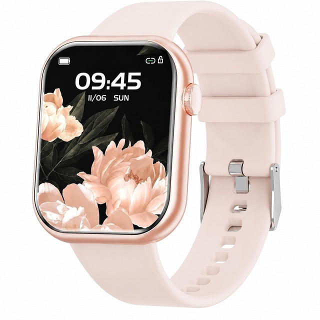 Smartwatch 1.85" Screen, Answer Calls, IP67 Waterproof, Heart Rate Monitor, Men Women
