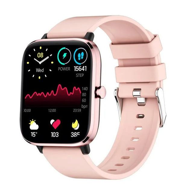 Smart Watch, 1.7" HD Touchscreen, IP67 Waterproof, Heart Rate & Step Counter, Fitness Tracker