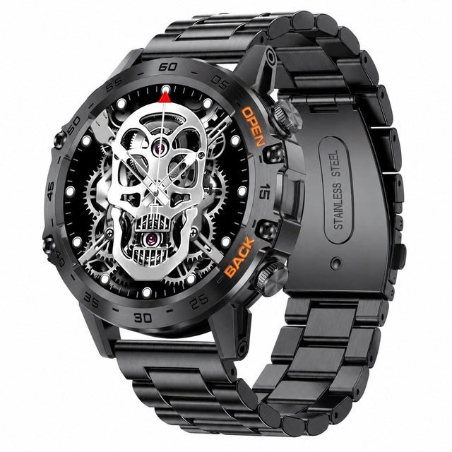 Men's Smartwatch with Bluetooth Calling, 1.39" HD Military Style, IP68, Heart Rate Monitor, Fitness Tracker