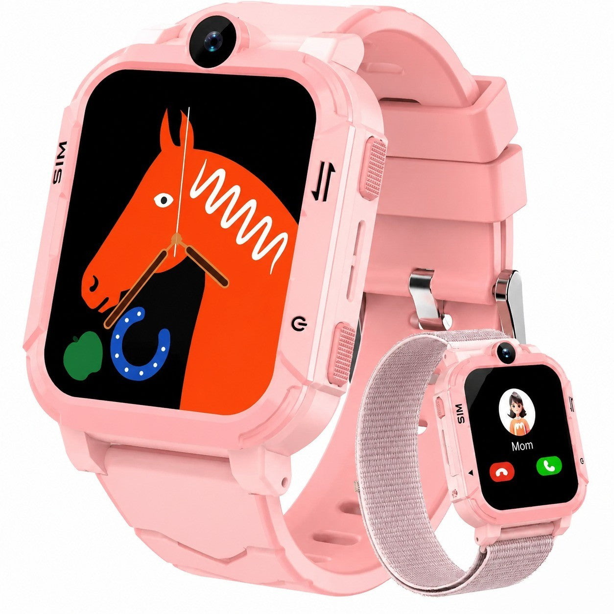 4G Smartwatch for Kids, Video Call GPS SOS Chat Camera, Boys Girls Ages 3-12