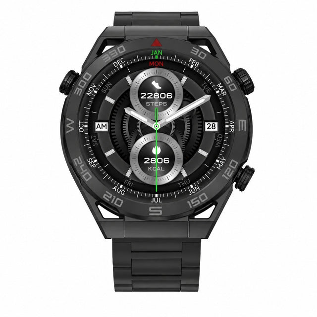 Smartwatch with GPS, Heart Rate Monitor, IP68 Waterproof, 1.5" AMOLED, Fitness Tracker