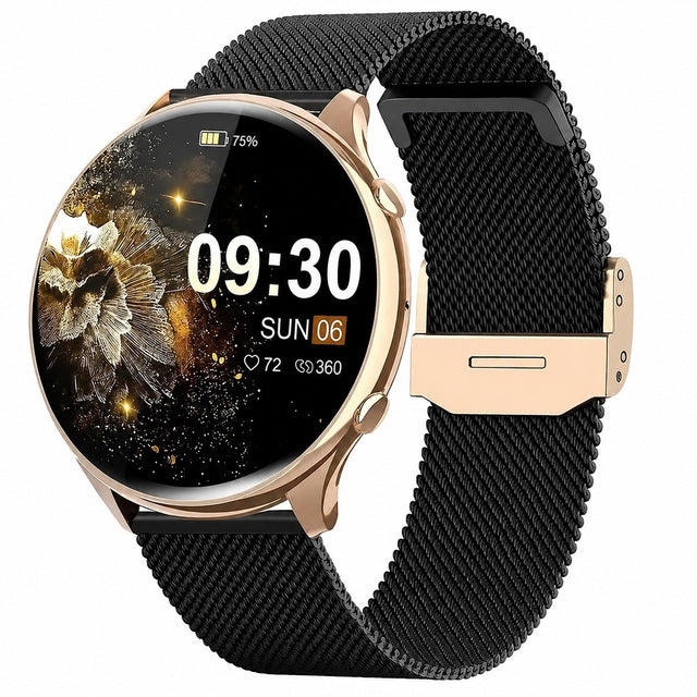 Women's Smartwatch with Bluetooth Calling, 1.39" HD TFT Touchscreen, IP67 Waterproof, 120 Sports Modes, Heart Rate Monitor