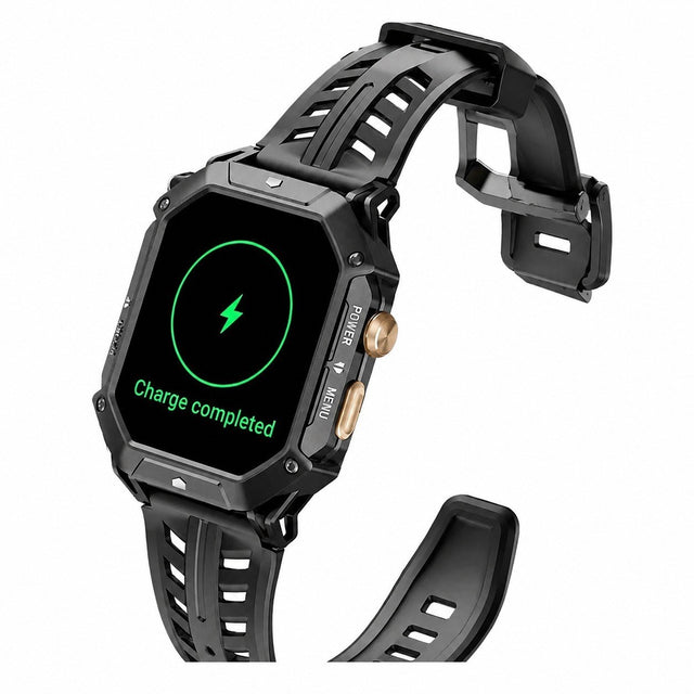 Waterproof Smartwatch, 2.13" AMOLED Screen, Heart Rate Monitor, 3BAR, Men