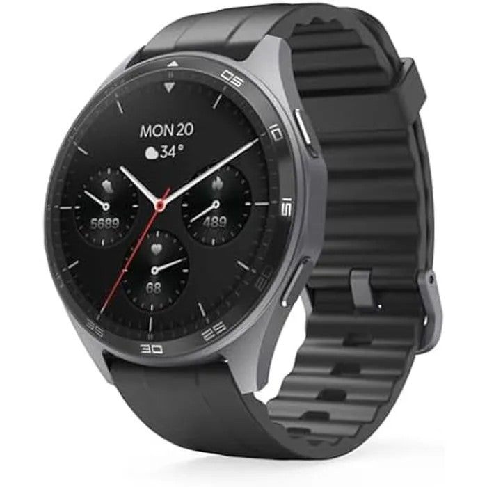 Smartwatch with GPS, 1.43" AMOLED Screen, IP68, Built-in GPS, Fitness Tracker