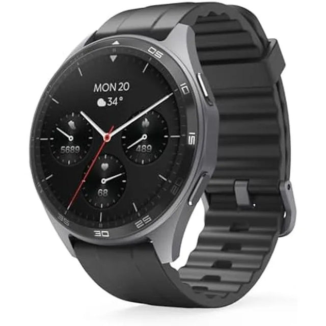 Smartwatch with GPS, 1.43" AMOLED Screen, IP68, Built-in GPS, Fitness Tracker