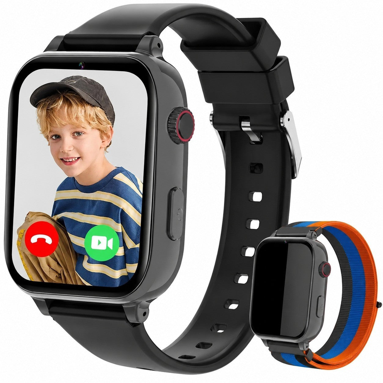 Kids 4G GPS Smartwatch, Children's Smart Watch with Calls, Video, SOS, Wi-Fi, School Mode