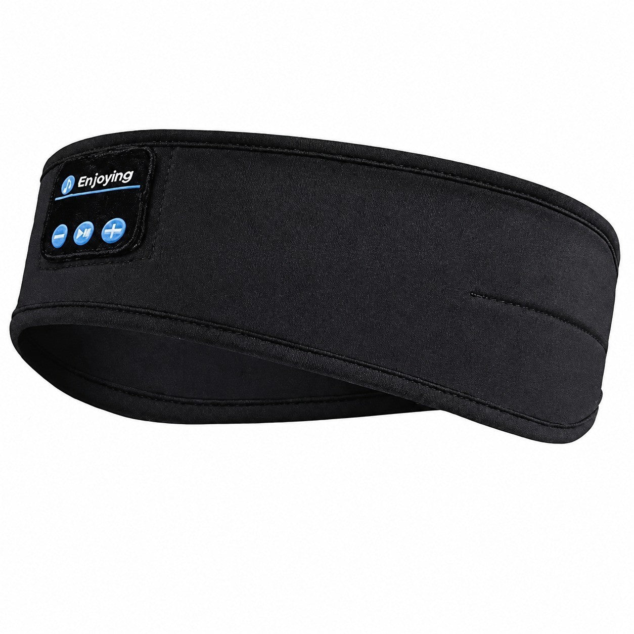 Sleep Headphones Bluetooth 5.0, Ultra-Thin, Sweat Resistant, Black for Sports & Music