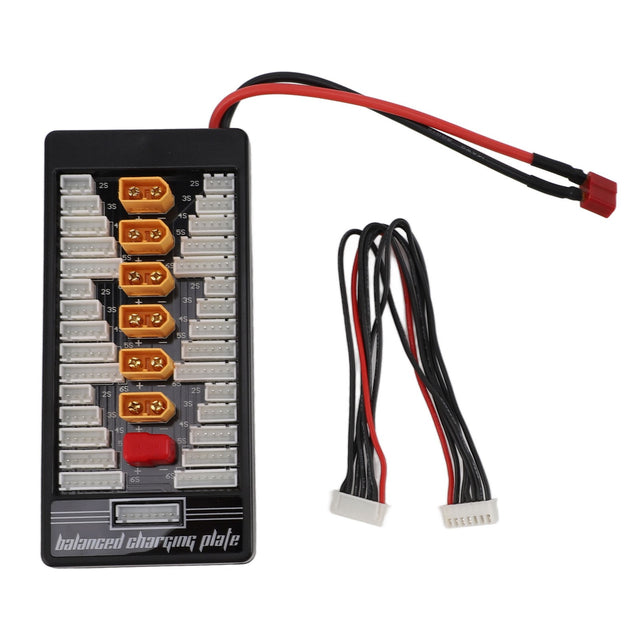 LiPo Parallel Charging Board, XT60 Plug, Heat Resistant, Stable, for Electric Vehicle Toys