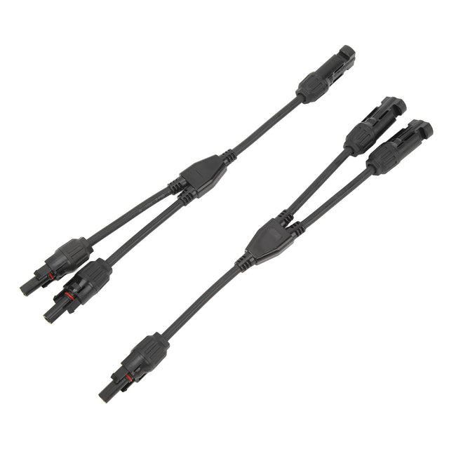 Solar Panel Y Branch Parallel Cable 2 to 1, MFF FMM Connectors, 30cm 0.98ft
