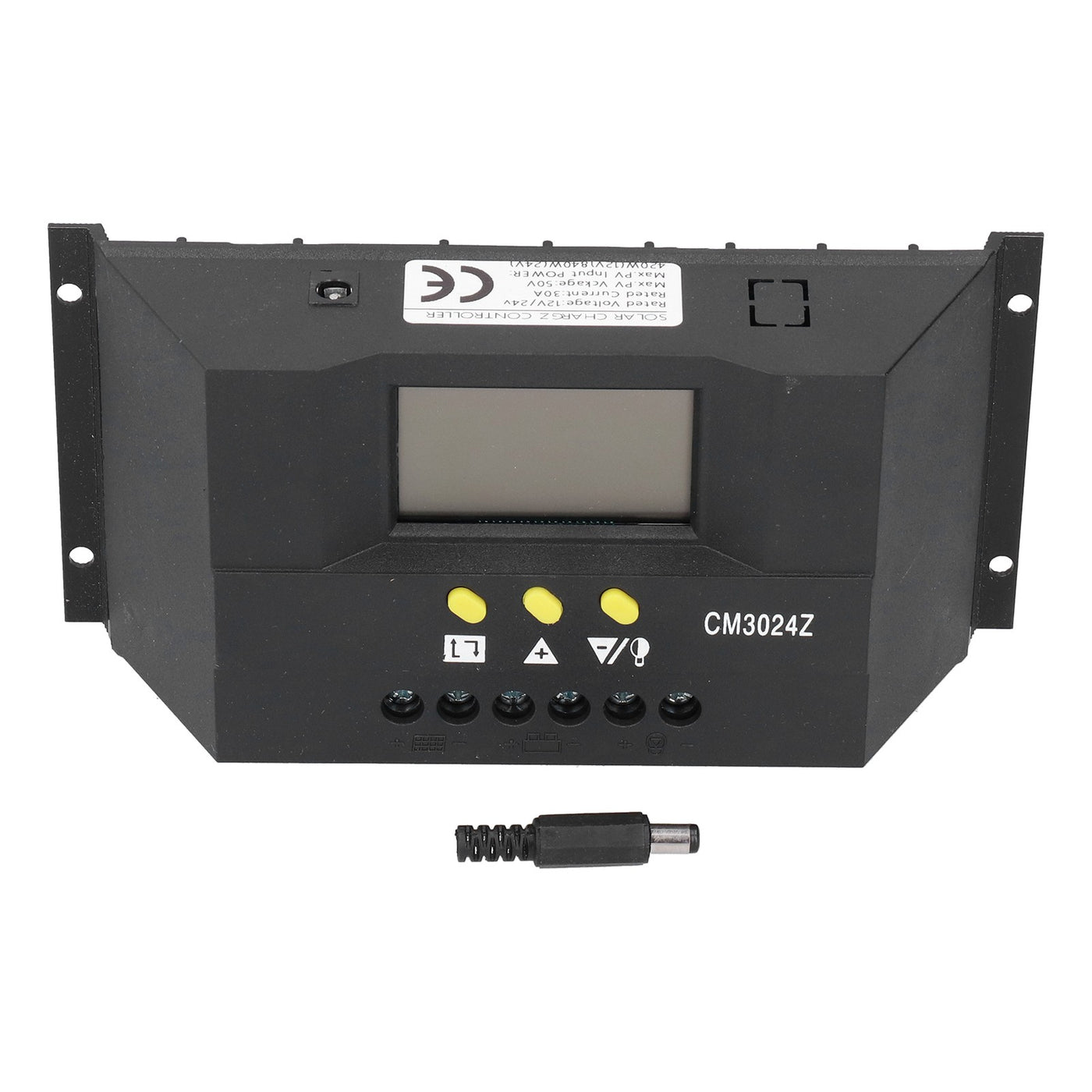 PWM Solar Charge Controller 12V 24V 30A, Intelligent Photovoltaic Regulator